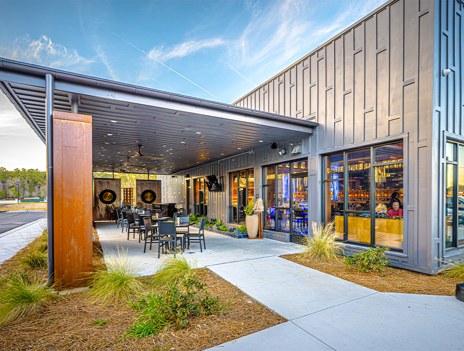 Established commercial construction work shaped by quality and standards.